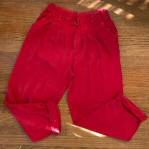 Free people pleated pants 4